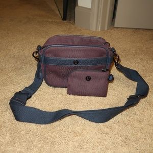 Lululemon Matching Crossbody and Wallet Set